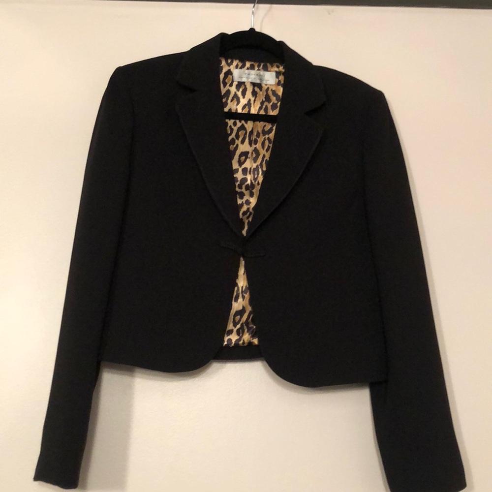 Brand-New Tahari Suit Jacket with Rope Detail